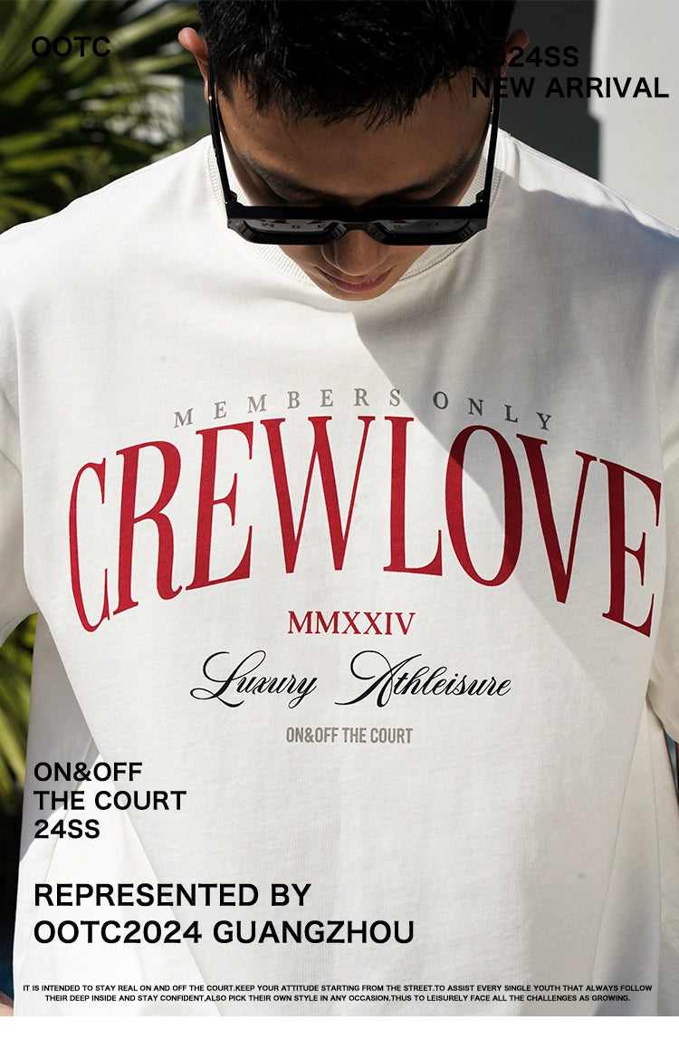 OOTC Retro College Loose Print Tee