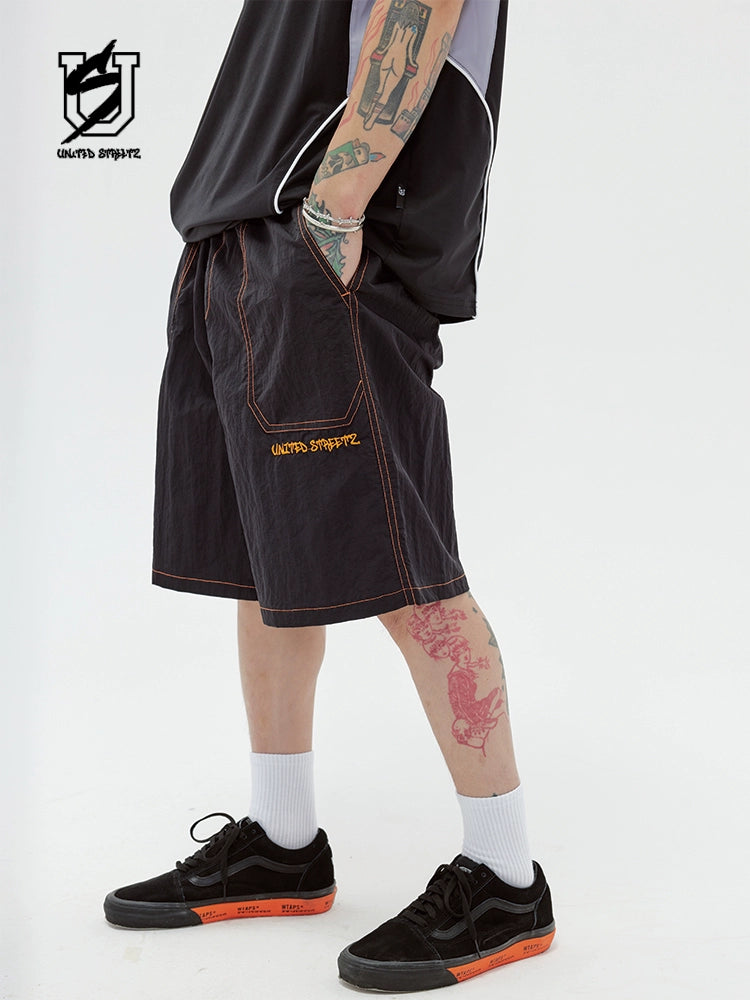 US Loose Adjustable Ribbon Tooling Shorts