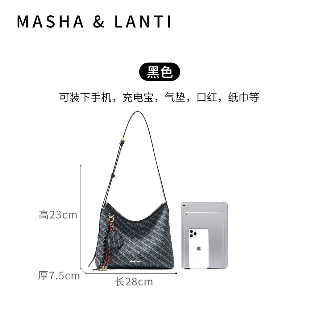 Masha Lanti Premium Sense Underarm Tote Big Bag