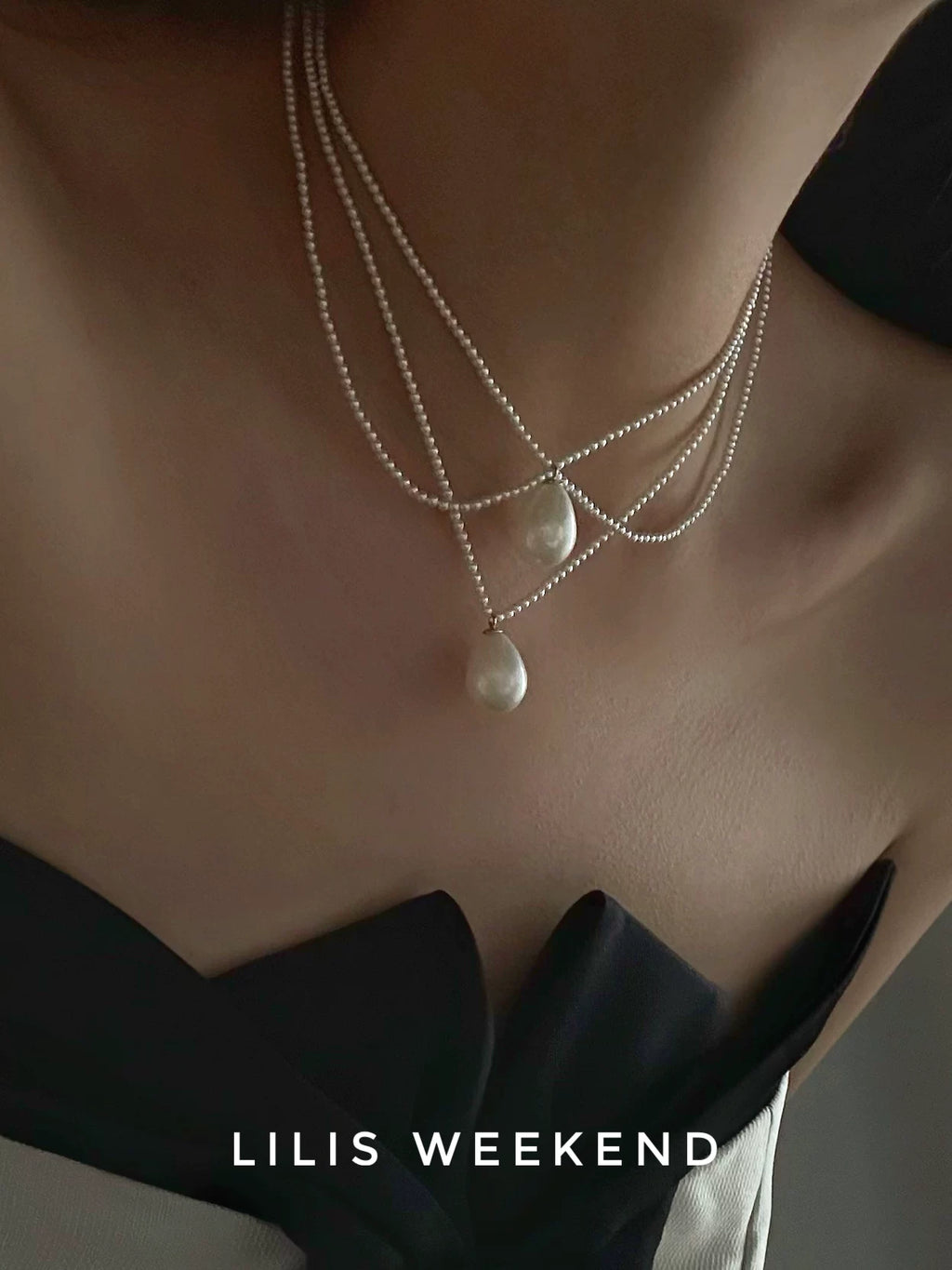 Lilis Weekend Extremely Fine Pearl Necklace