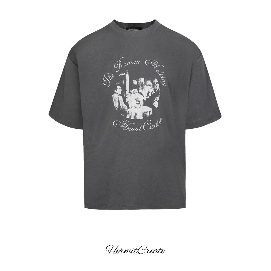 HermitCreate Holiday Print Cool Comfortable Tee