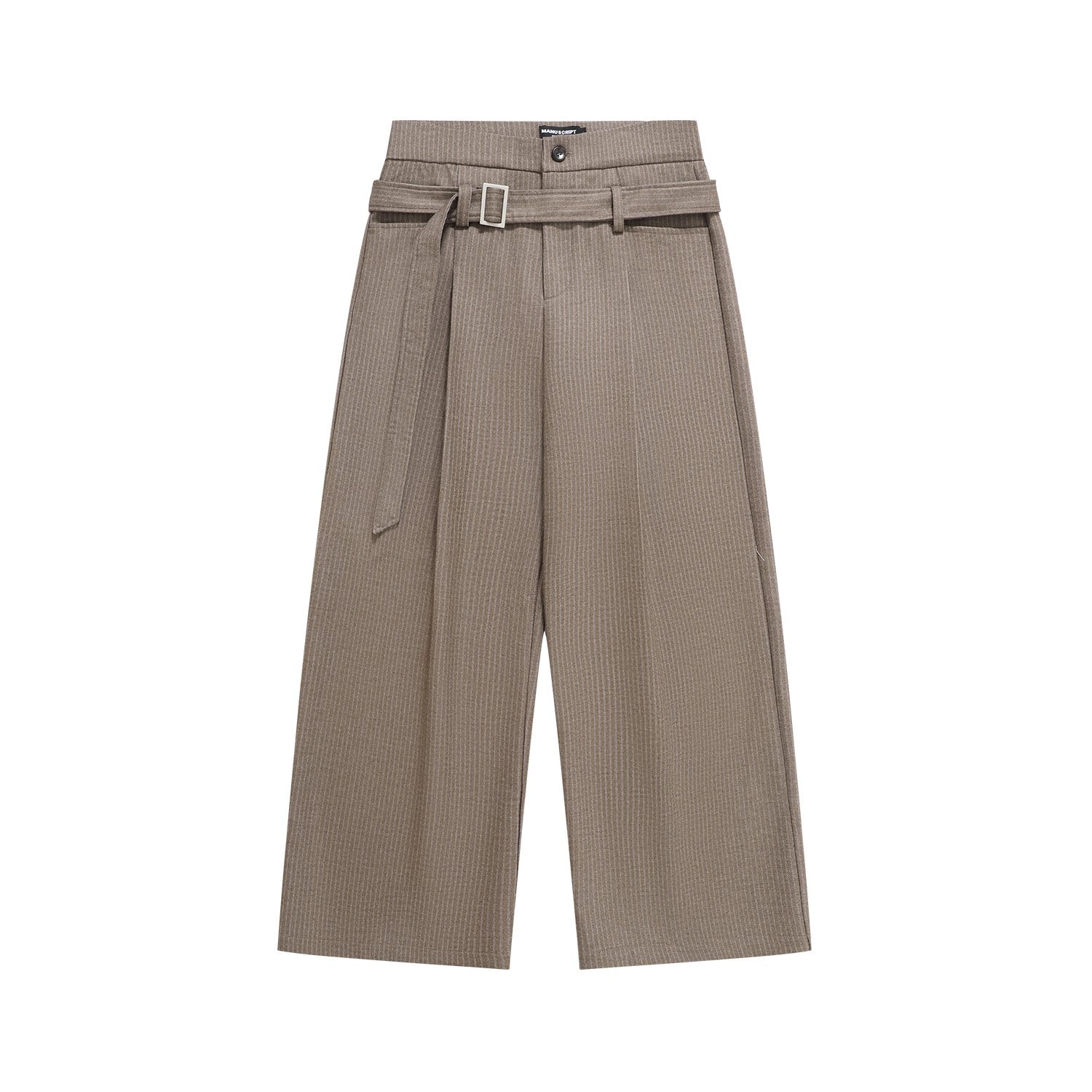 MANUSCRIPT Striped Streamer Casual Trousers