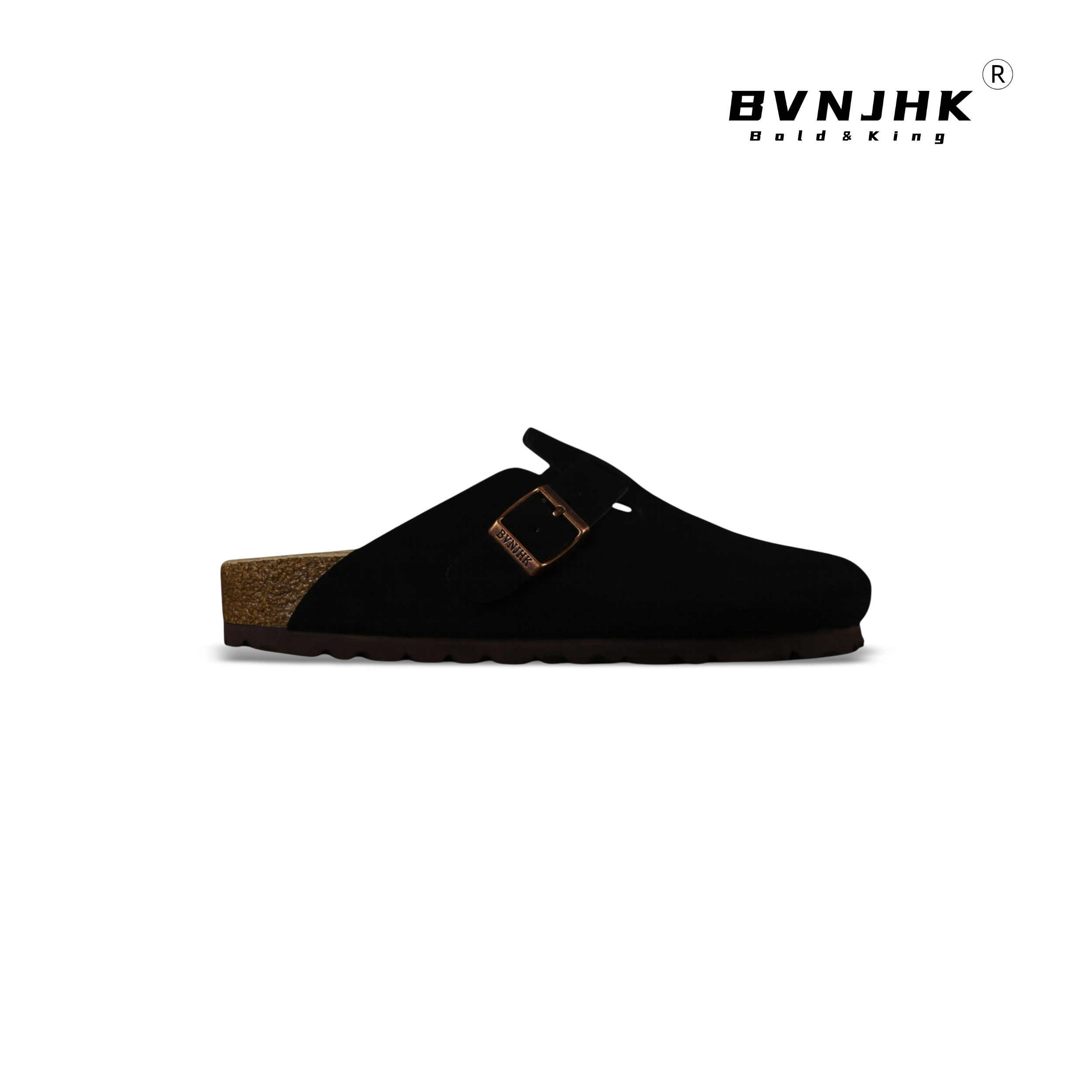 OQ X BVNJHK Suede Clogs