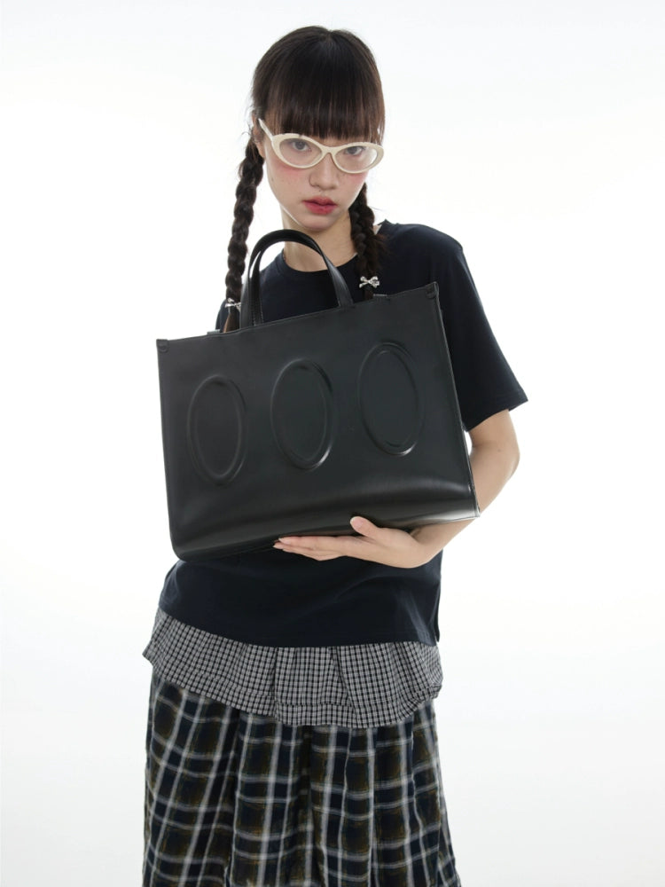 DirtySix Cowhide Shoulder Messenger Bag