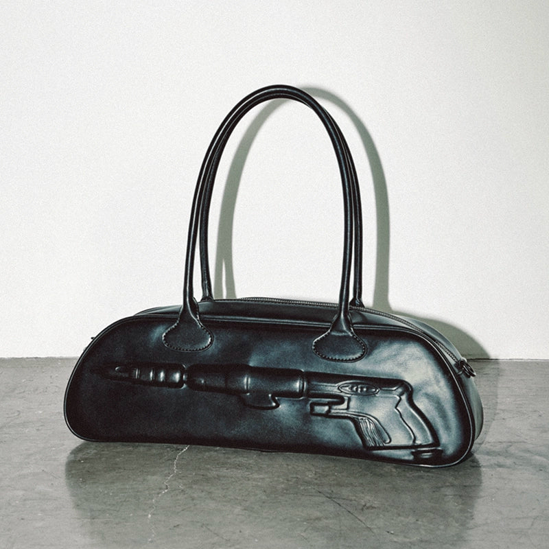 CONP GUNN Plaque Shoulder Bag