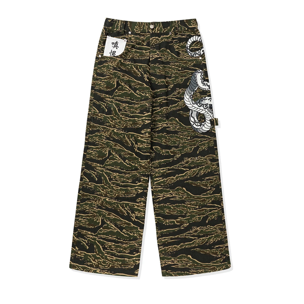 GameOne Hip Hop Tiger Skateboard Loose Camouflage Pants