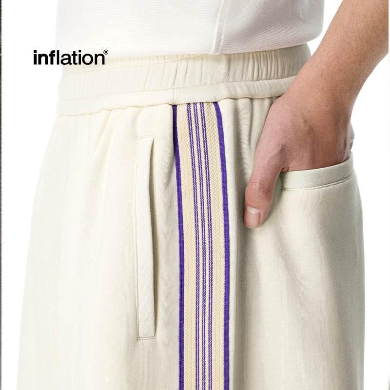 "Clearance"INF Nine Purple Fire Wide Leg Pants