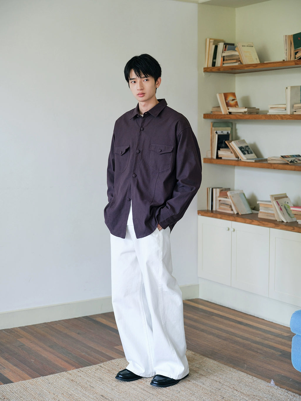 CARPEM Versatile Simple Loose Straight Jeans