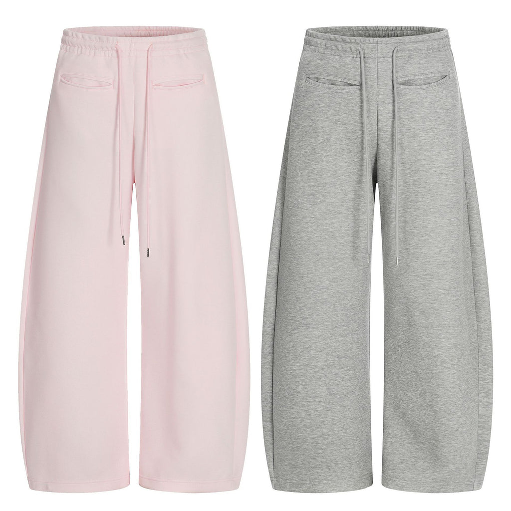 11KN Vintage Loose Lazy Wide Leg Straight Sweatpants
