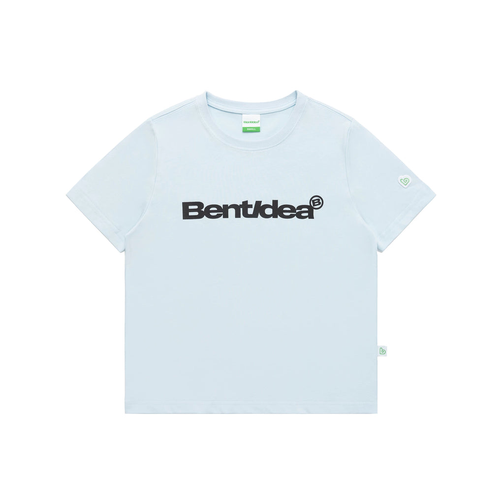 BENT IDEA Slim Fit Standard Font Logo Printed Tee