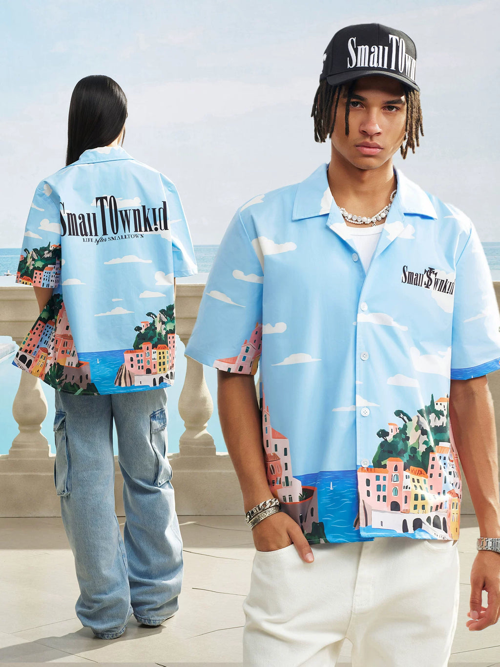 STK Beach Holiday Hawaiian Short Sleeve Shirt