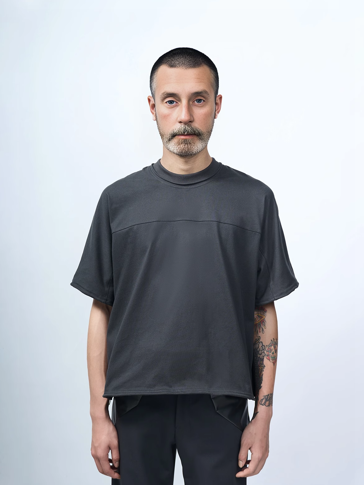 ETHEREAL PRODUCTION Deconstruction Zipper Wire Tee