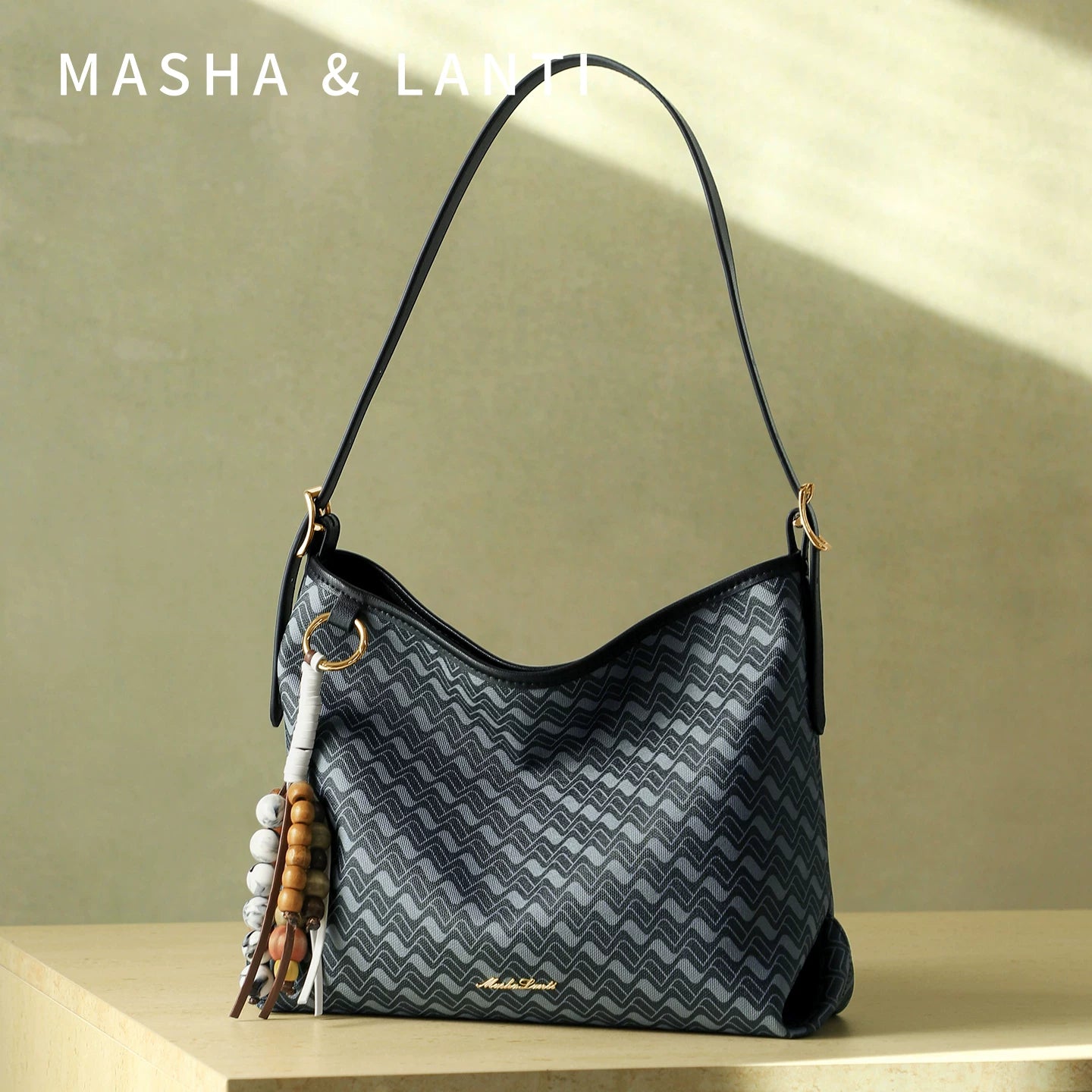 Masha Lanti Premium Sense Large Capacity Underarm Bag