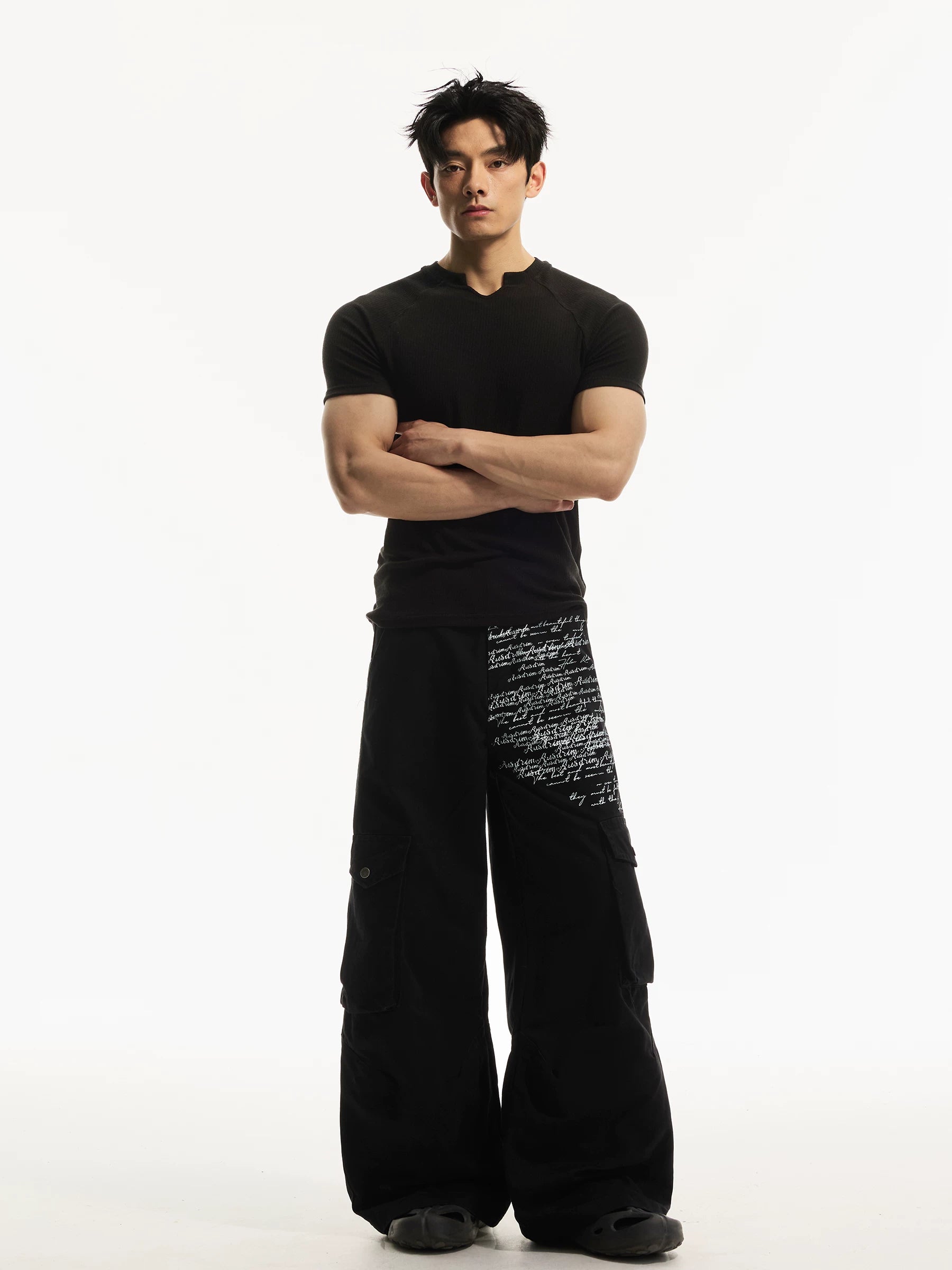 DAY NY Vintage Wide Leg Casual Straight Overalls
