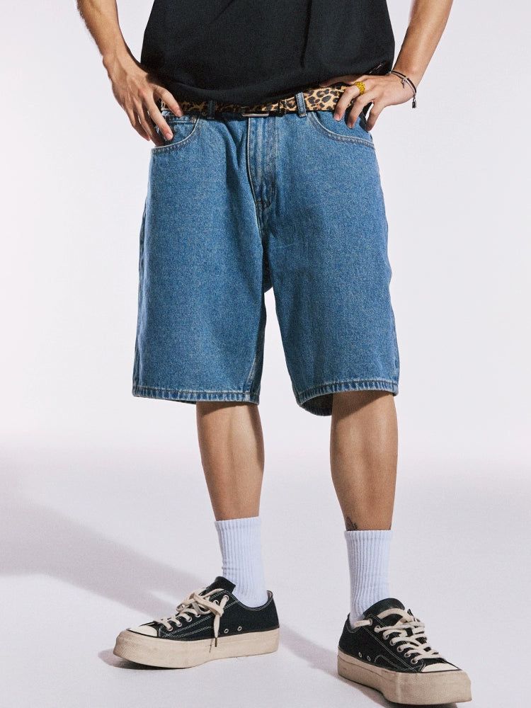 Remedy Retro Washed Denim Shorts