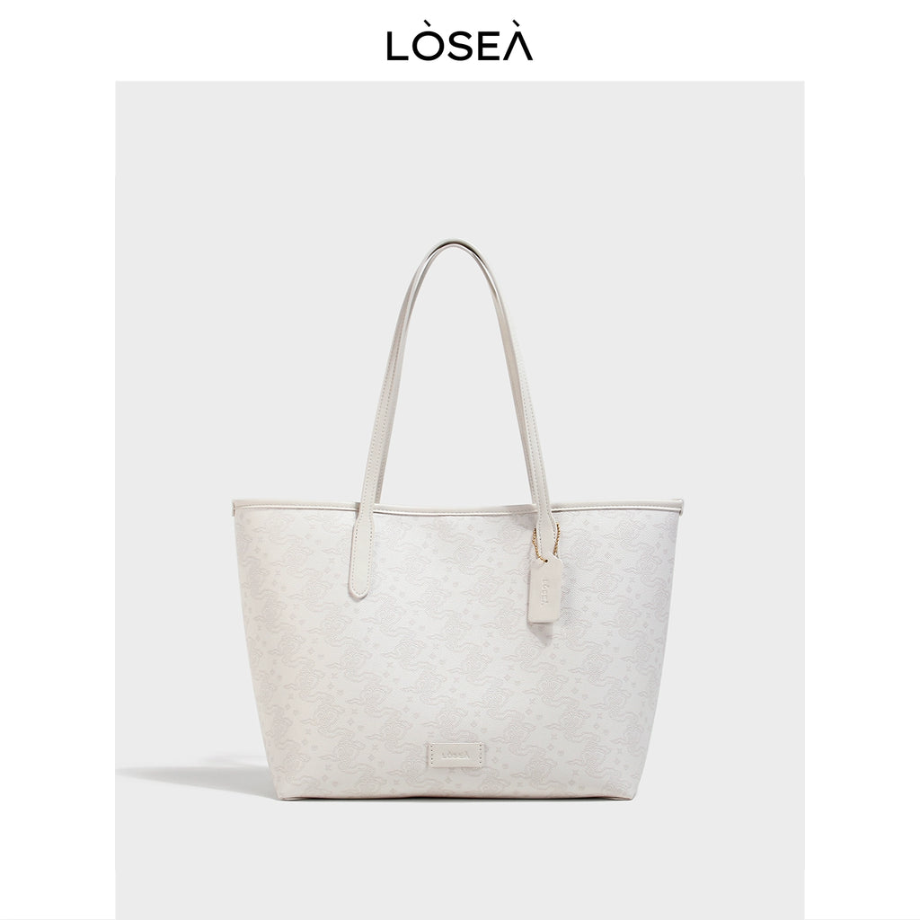 LOSEA Ruyi Moire Casual Simple Tote Bag