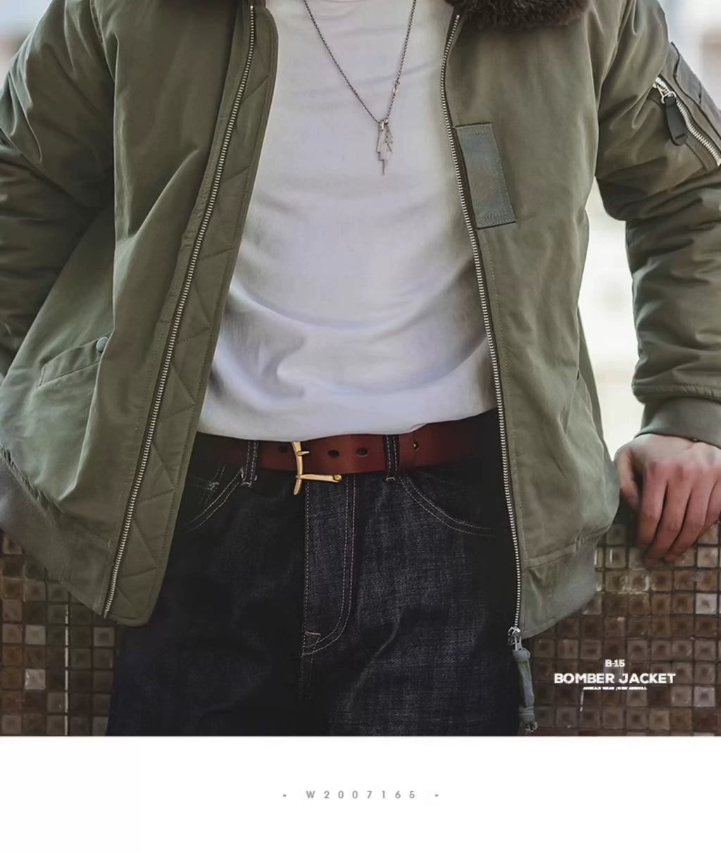 Madden B15 mountain cotton bomber jacket