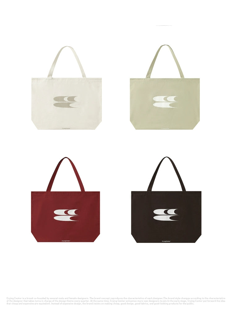 CryingCenter Commuter Large Capacity Canvas Bag