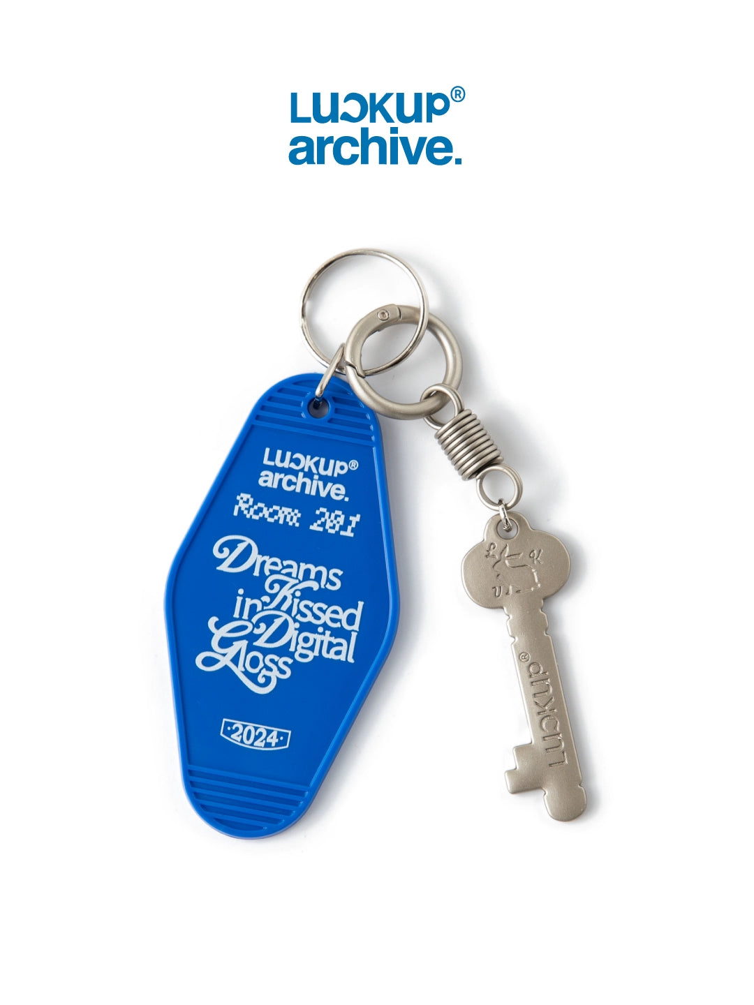 LUCKUP Metal Key Ring Pendant Keychain