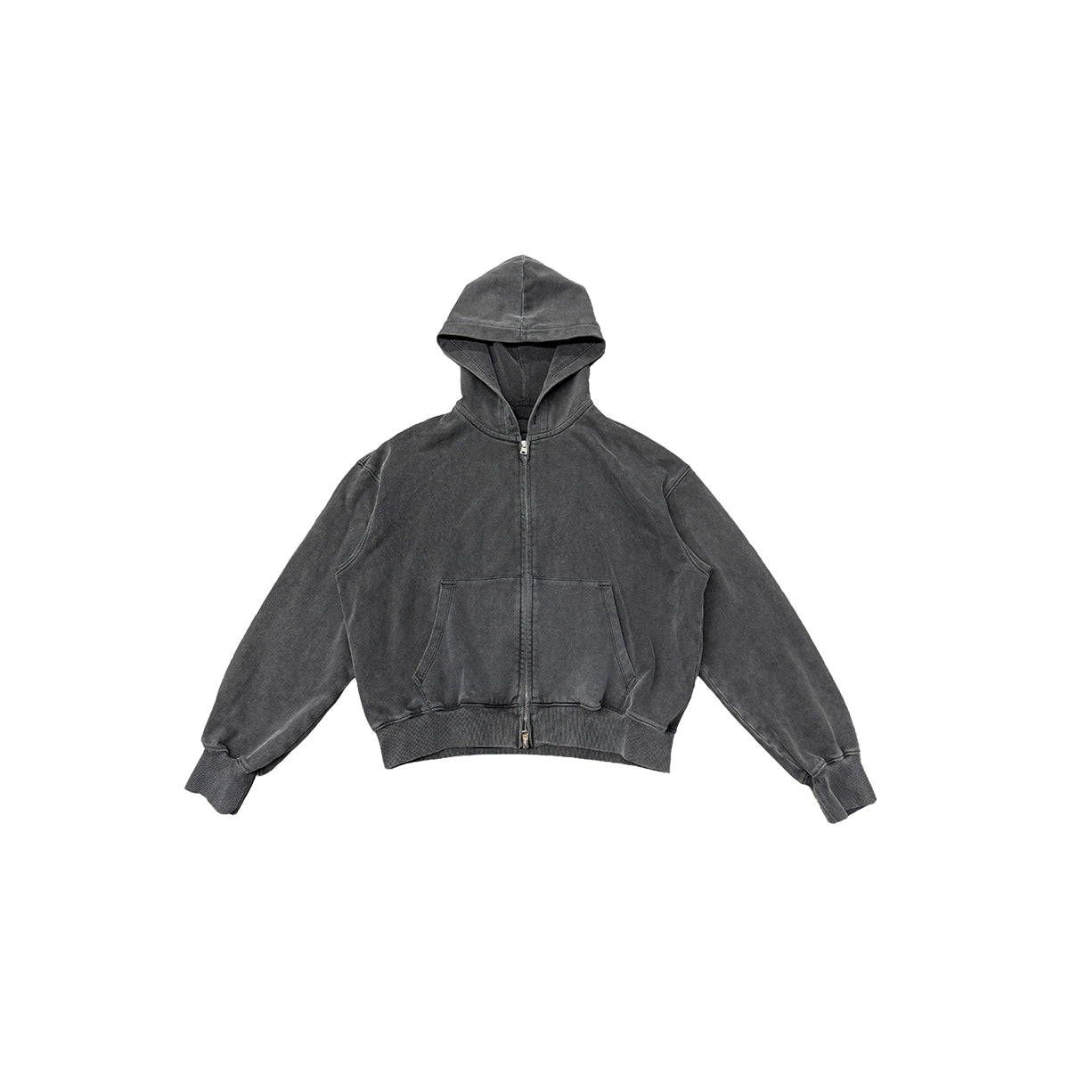 PLUS NO LOGO Vintage Hoodie Short Wide Jacket