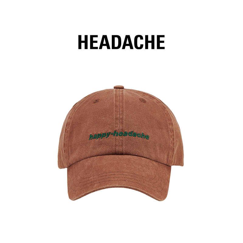 HEADACHE Vintage Embroidered Baseball Cap