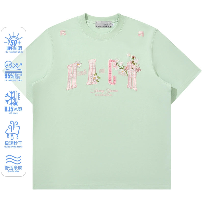 HACR Small Fragrant Sticker Embroidered Shasorona Tee