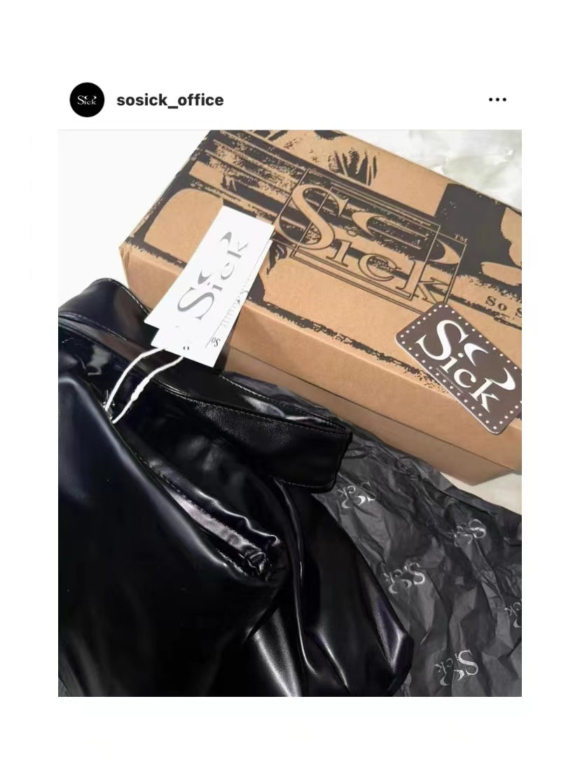 So Sick original  large capacity shoulder messenger commuter handbag