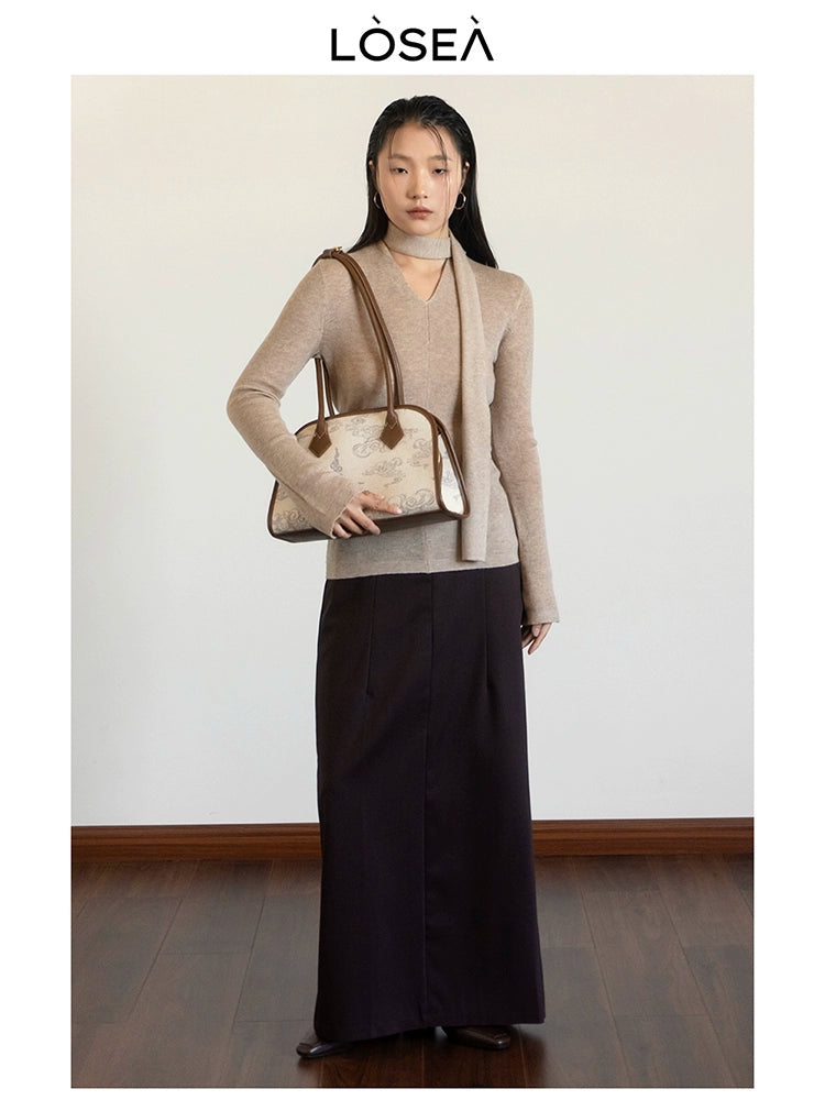 LOSEA New Chinese Versatile Temperament Handbag