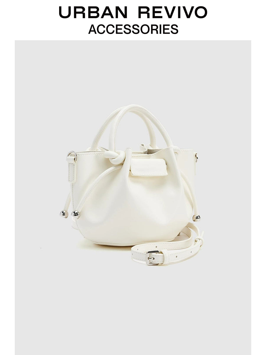 URBAN REVIVO Commuter Knotted Messenger Bag