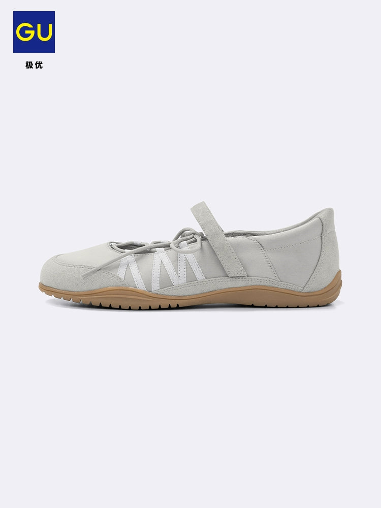 GU Strap-on Ballet Casual Shoes