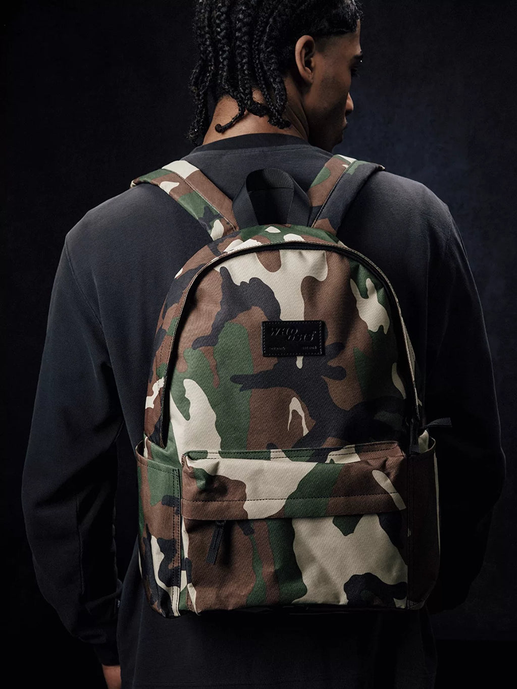 WHOOSIS Casual Camouflage Backpack