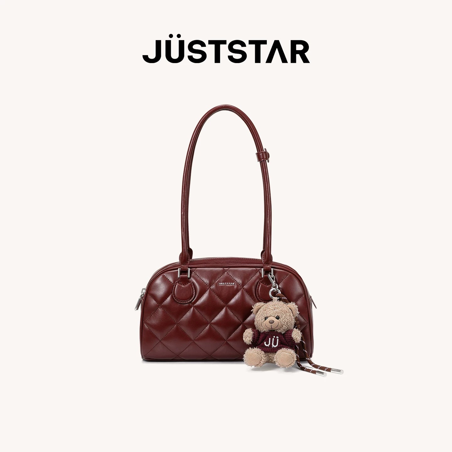 JUST STAR Versatile Rhombus Shoulder Underarm Bag