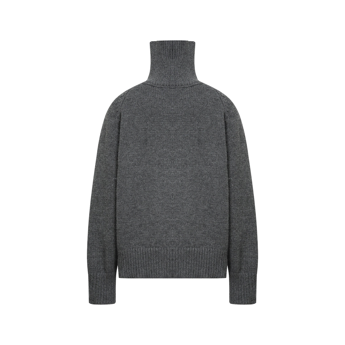FUNKYFUN Loose-sleeved Turtleneck Knitted Sweater