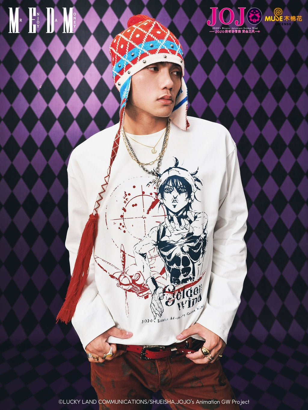 MEDM Anime Casual Crew Neck Long Sleeve