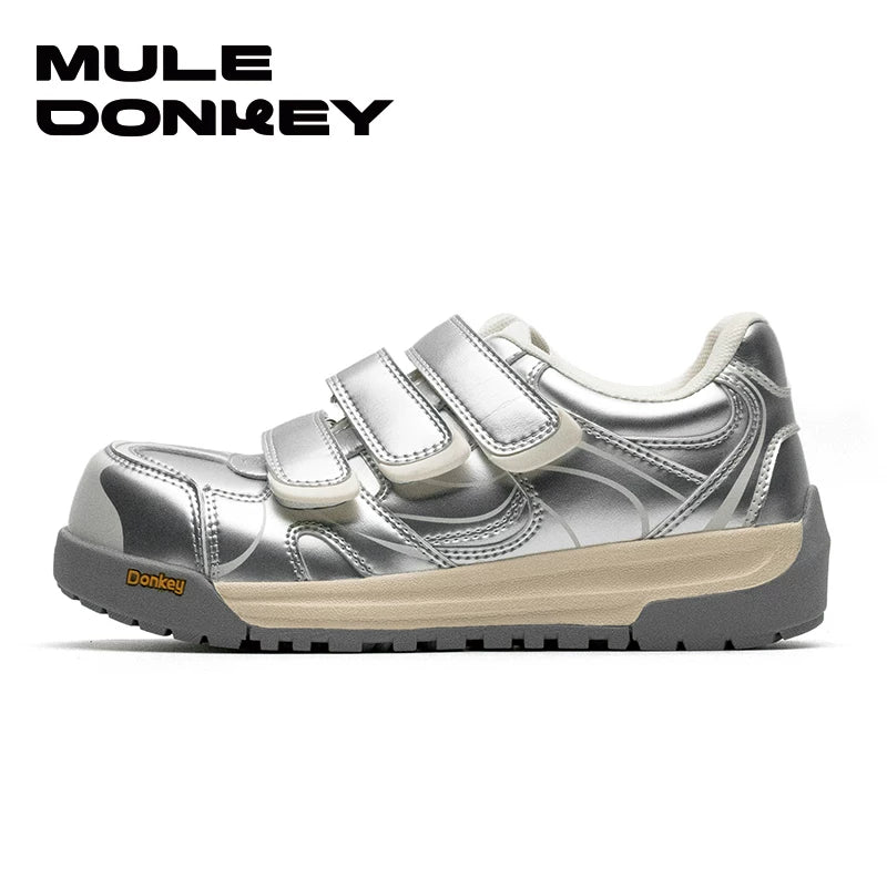 Donkey Sweet Cute Big Head Shoes Velcro Casual Shoes