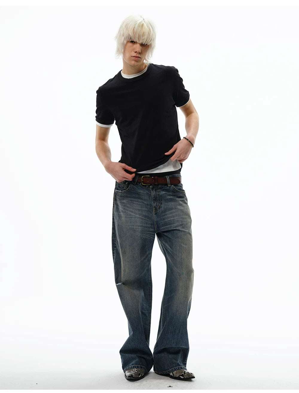 TREClub Cold Silk Waist Tee