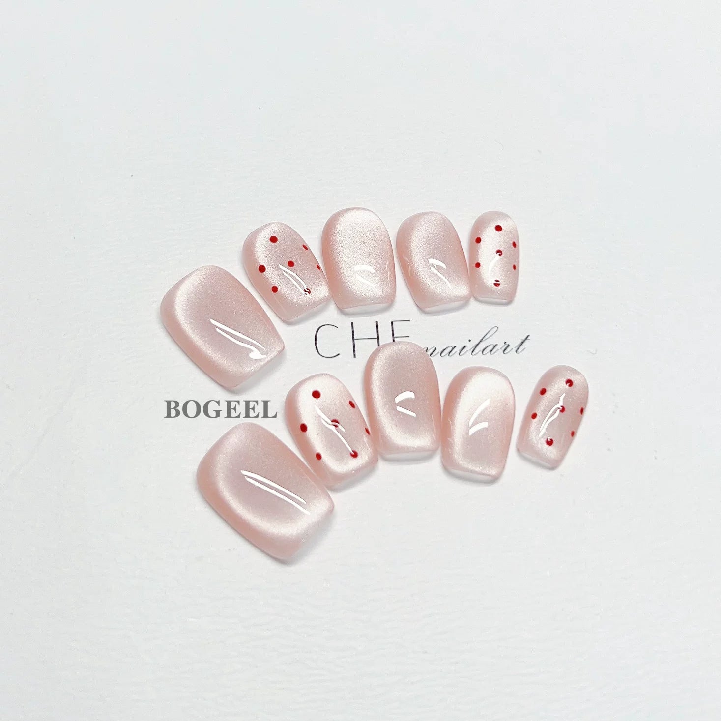 BOGEEL Polka Dot White Gentle Wear Armor