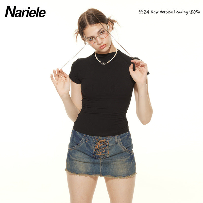 Nariele Babes Navel Slim Tee