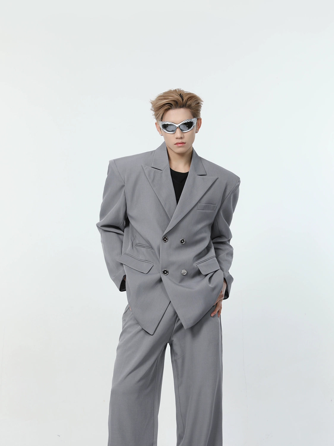 TURNTIDE Niche High-end Shoulder-padded Blazer