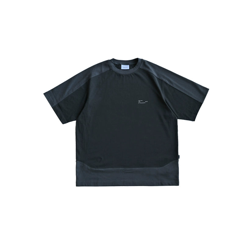 NUMBERSALT Loose and Versatile Contrasting Retro Tee
