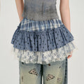 Girlyhalo Casual Versatile Checked Skirt