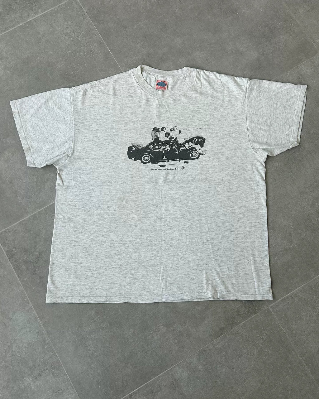 WYB STUDIO | 220g Breathable Vintage Retro Car Graphic Short-Sleeve Tee