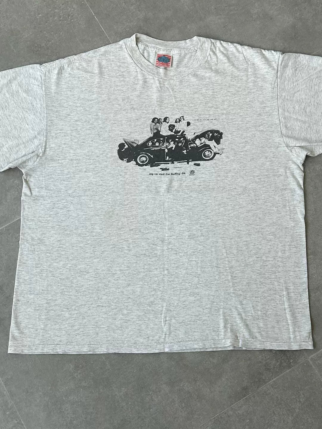 WYB STUDIO | 220g Breathable Vintage Retro Car Graphic Short-Sleeve Tee
