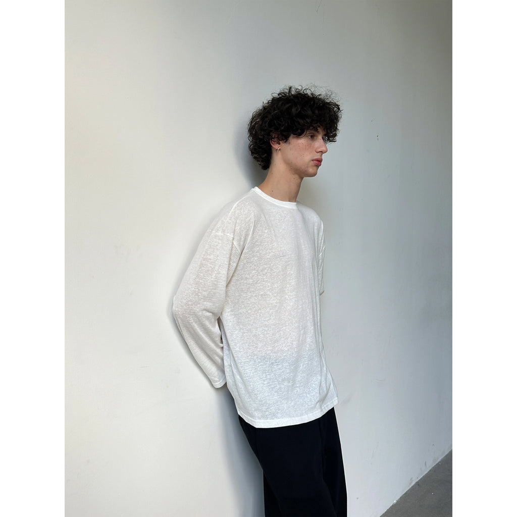 Anniehall Small Neckline Vintage Bottom Long Sleeve