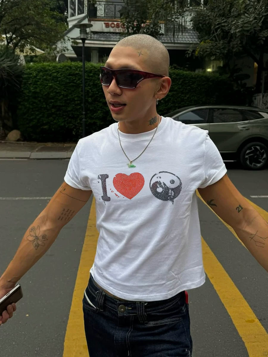 FTS Front Shoulder Slim Casual Tee