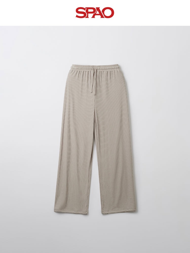 SPAO Korea Style Women Simple Loose Casual Pants SPMTF26G01