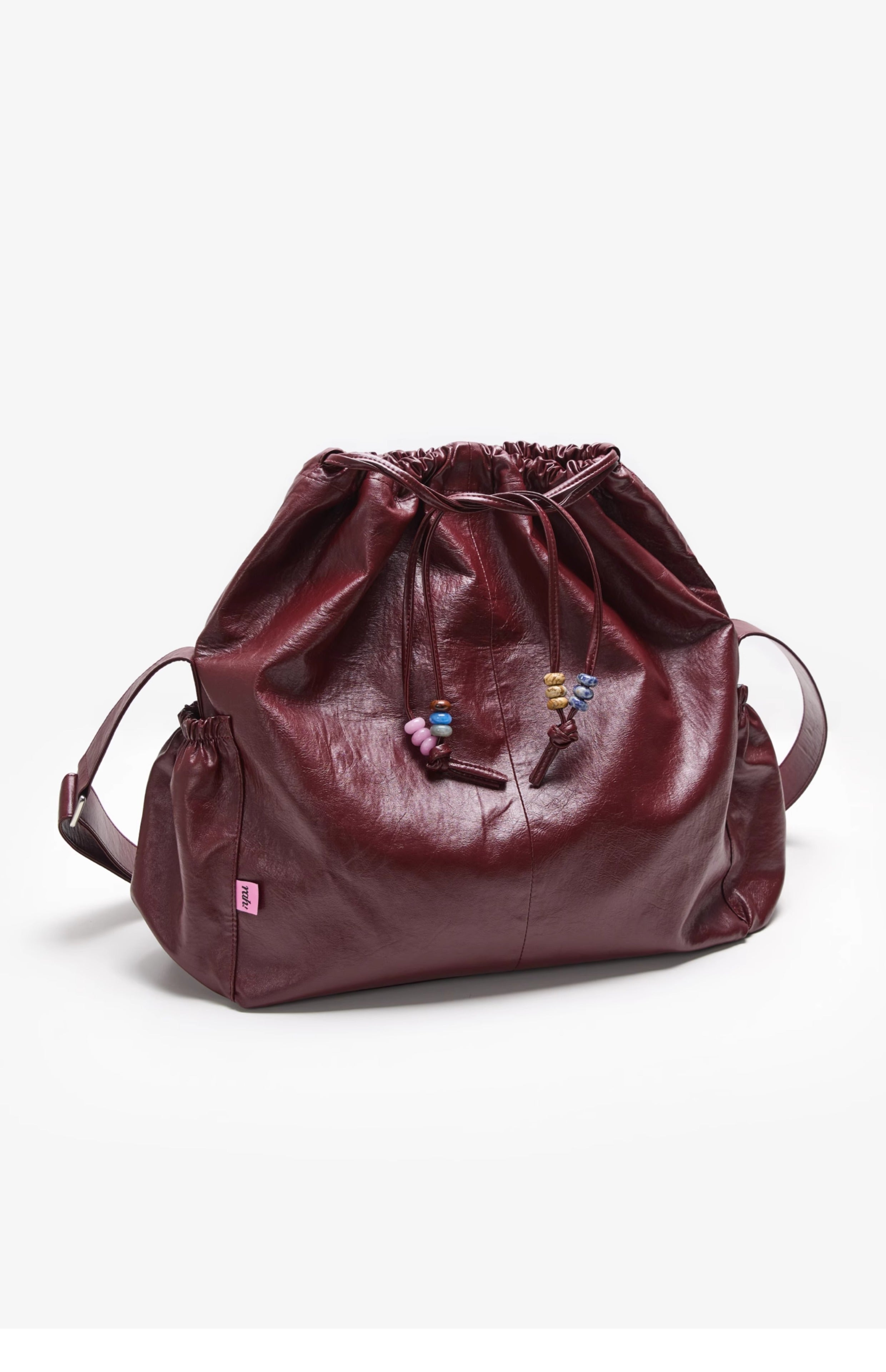 DirtySix Mani stacked bag contrasting natural stone Bag