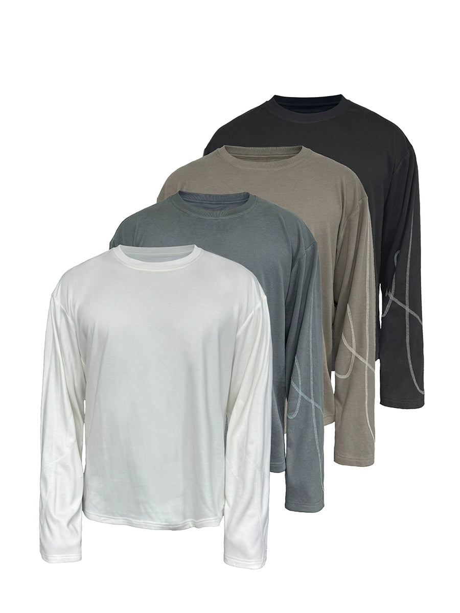 JCAESAR Soft and Skin-friendly Versatile Long Sleeves