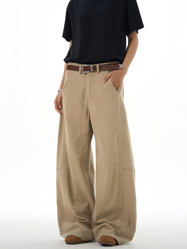 TRUQUEST Vintage Premium Loose Wide Leg Casual Pants