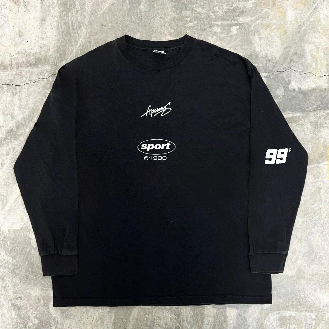 (Clearance) Wang Youbing Studio! 99 220g 100% Cotton Long Sleeve Tee